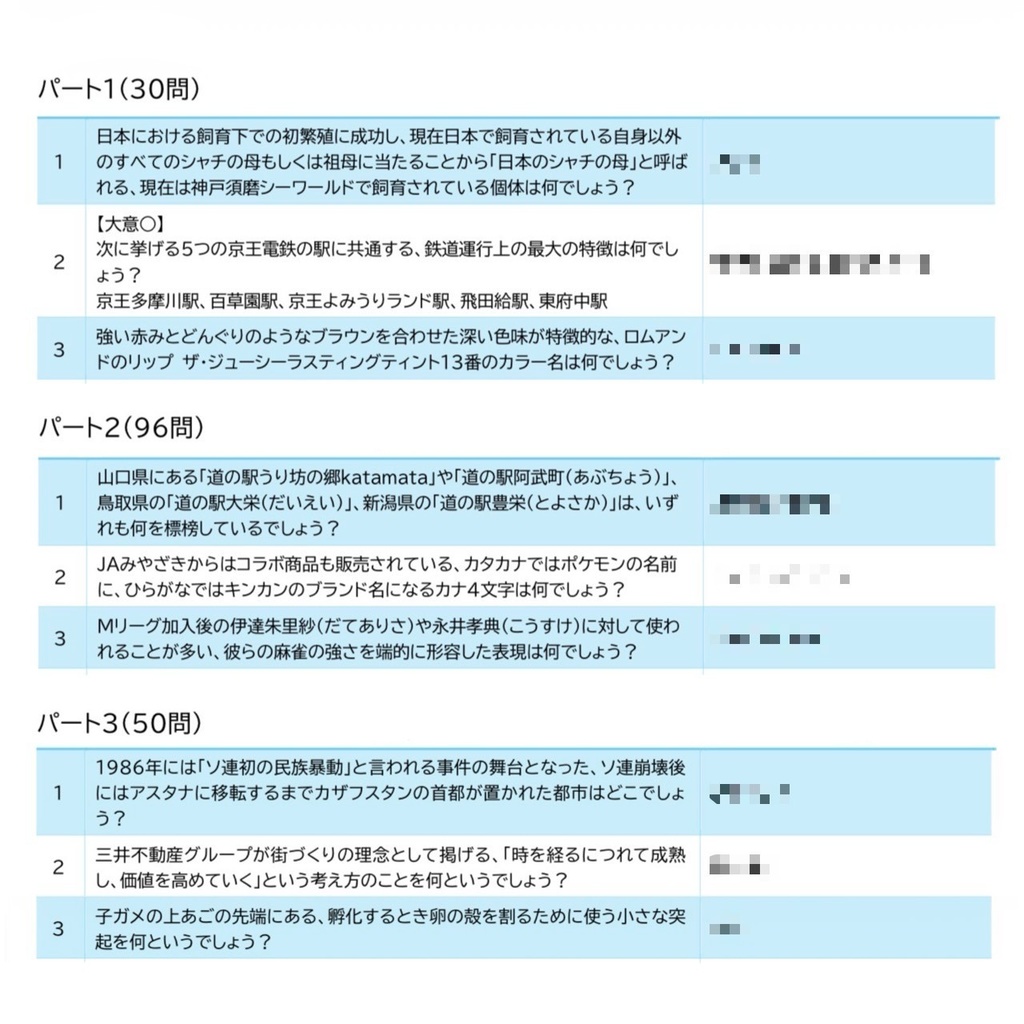 【クイズ問題集】野生のオルカ