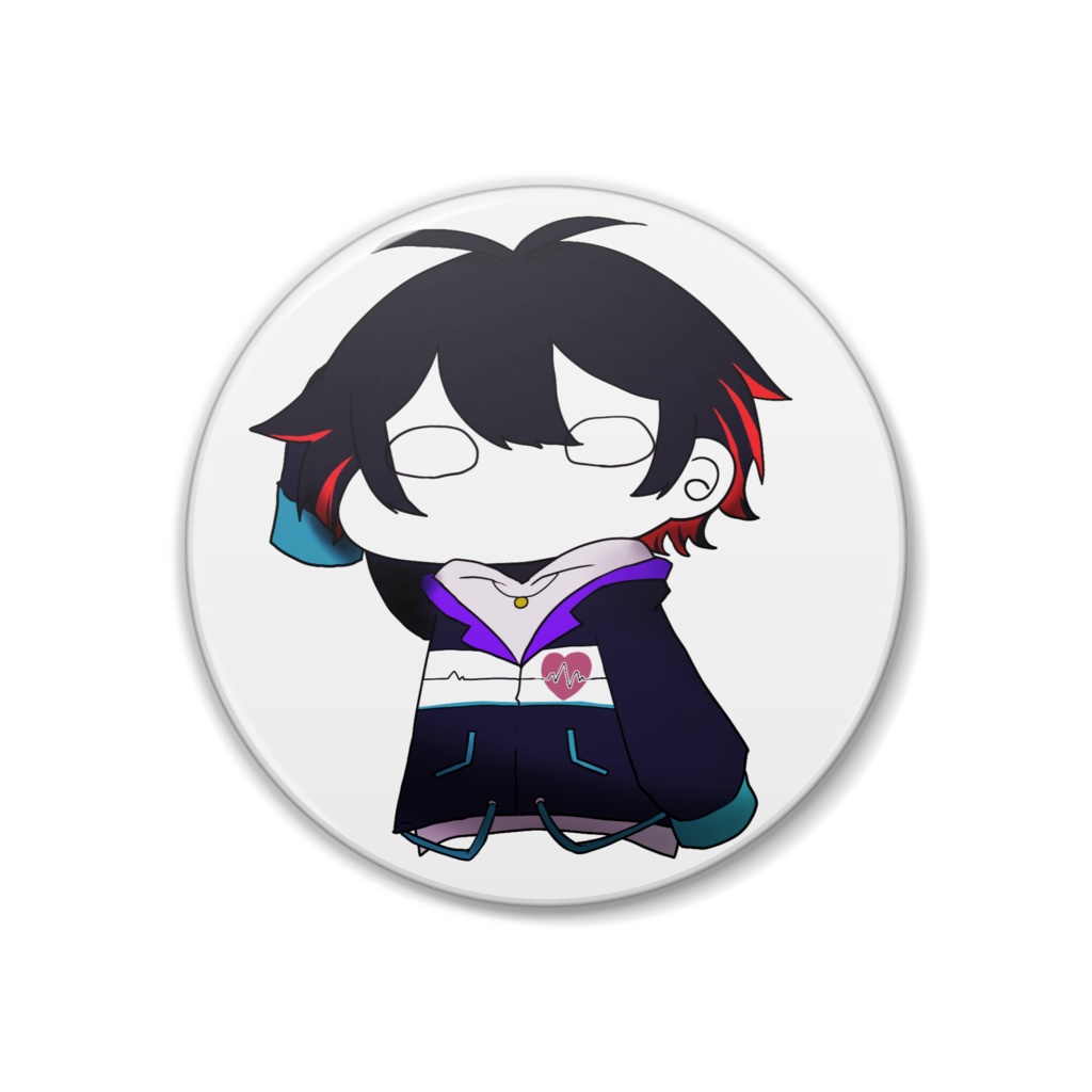 あすもちくん缶バ