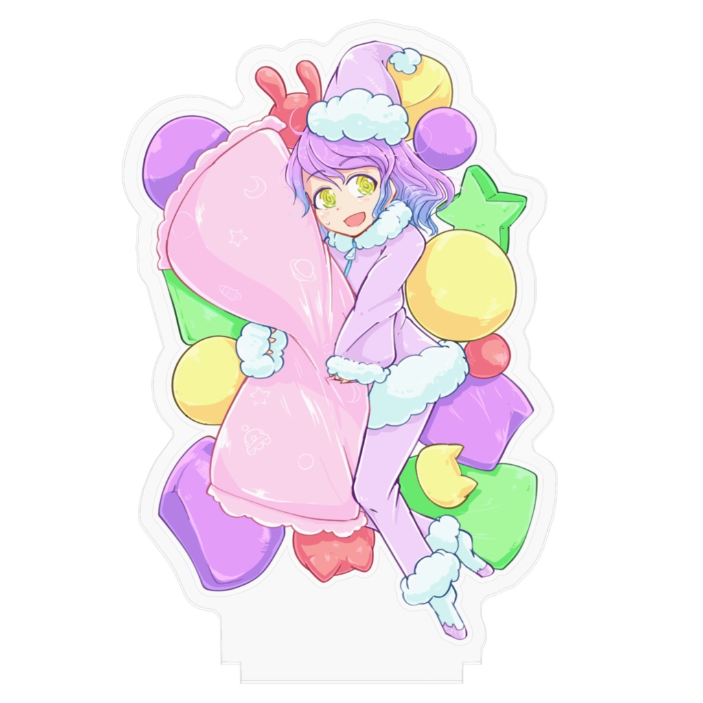 ぽんこすやすやアクリルフィギュア