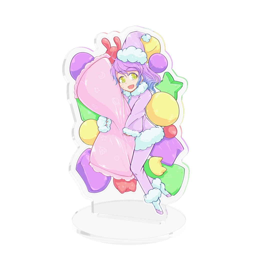 ぽんこすやすやアクリルフィギュア