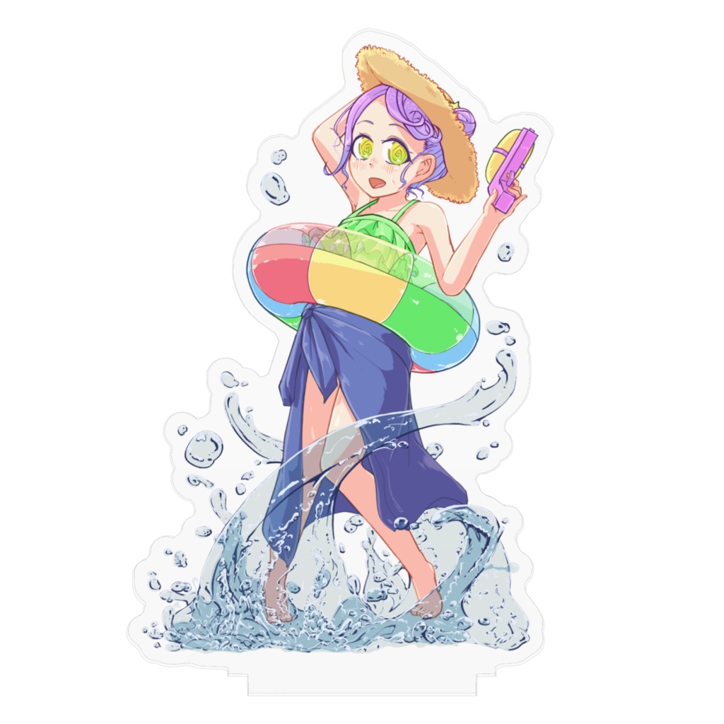 水着ぽんこアクスタ8種