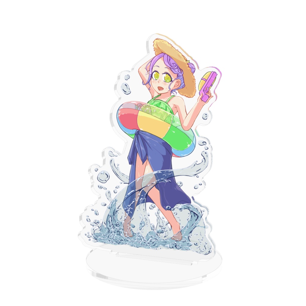 水着ぽんこアクスタ8種