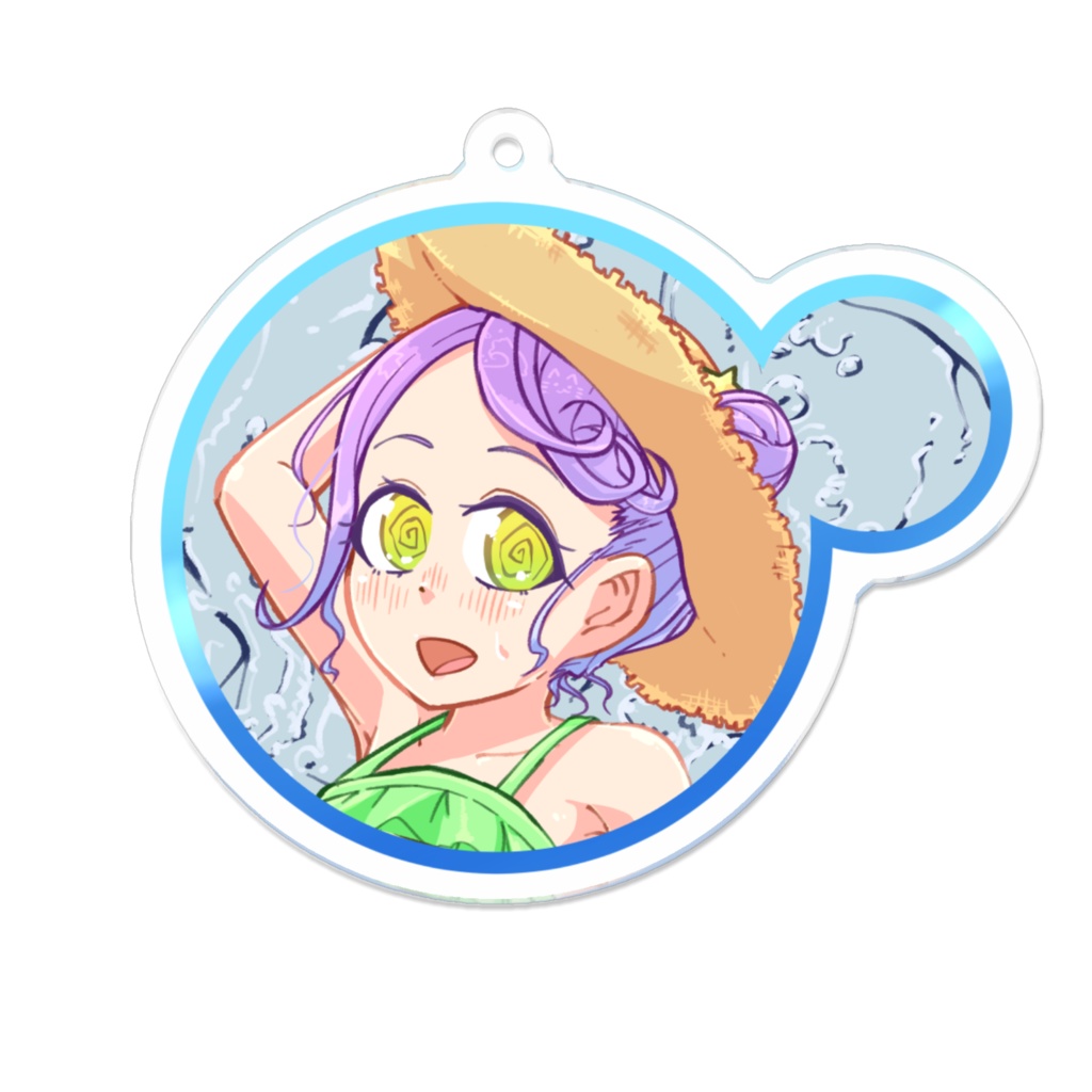 水着ぽんこアクキー