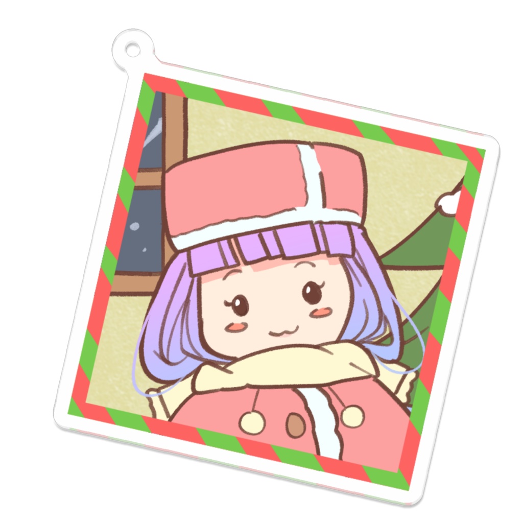 クリスマスぽんこアクキー
