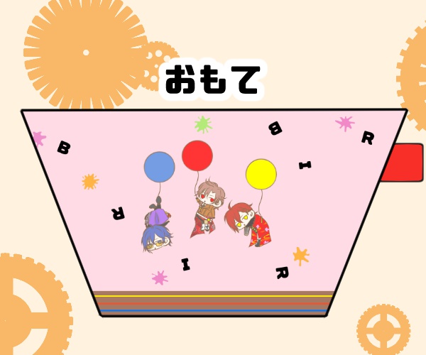 文豪とアルケミスト　無頼派　三角ポーチ