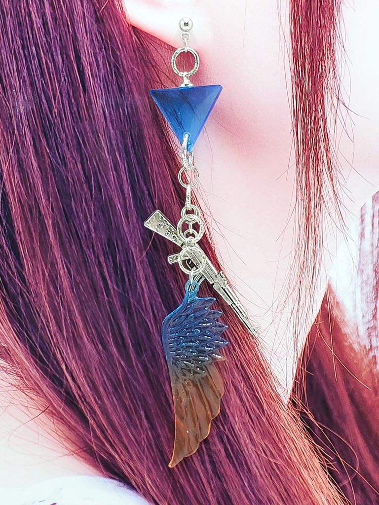 毒島メイソン理鶯イメージピアス