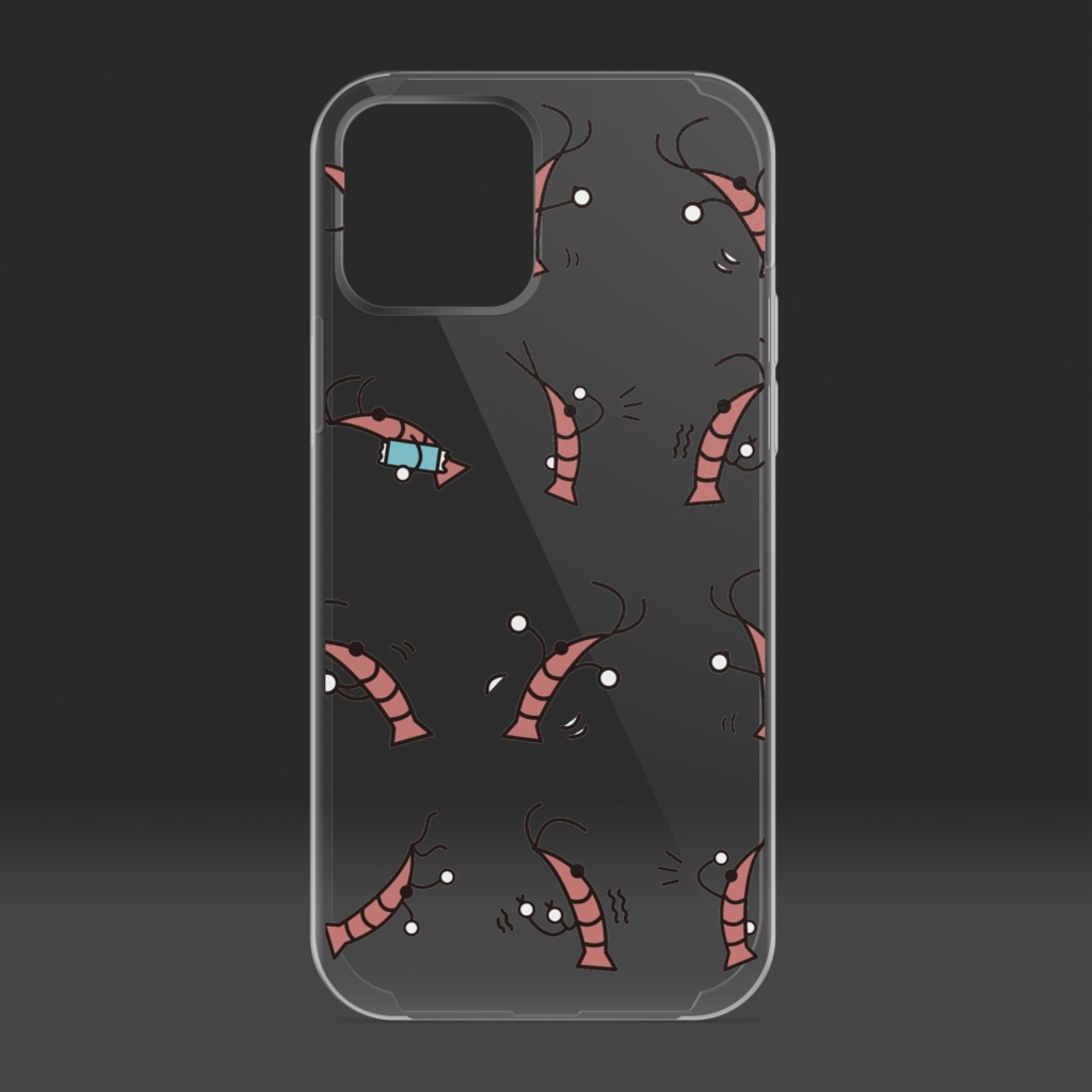 エビくんのアイホンケース!12のやつ!