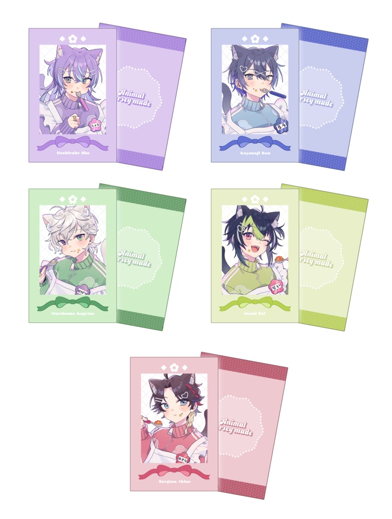 もぐもぐジャージメイドチェキセット