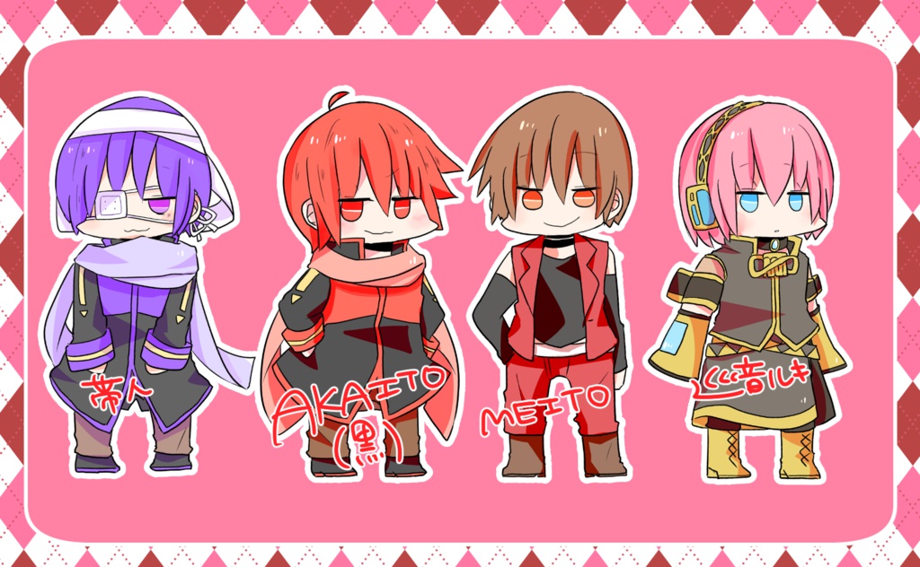 【帯赤ルキメト】アクリルスタンド