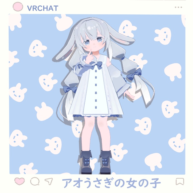 もふゆ【オリジナル3Dモデル】