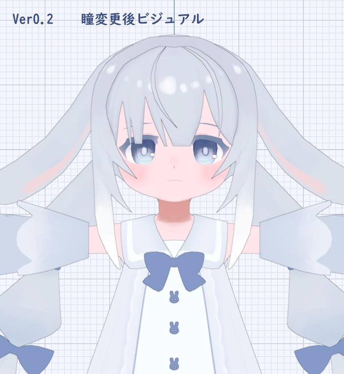 もふゆ【オリジナル3Dモデル】