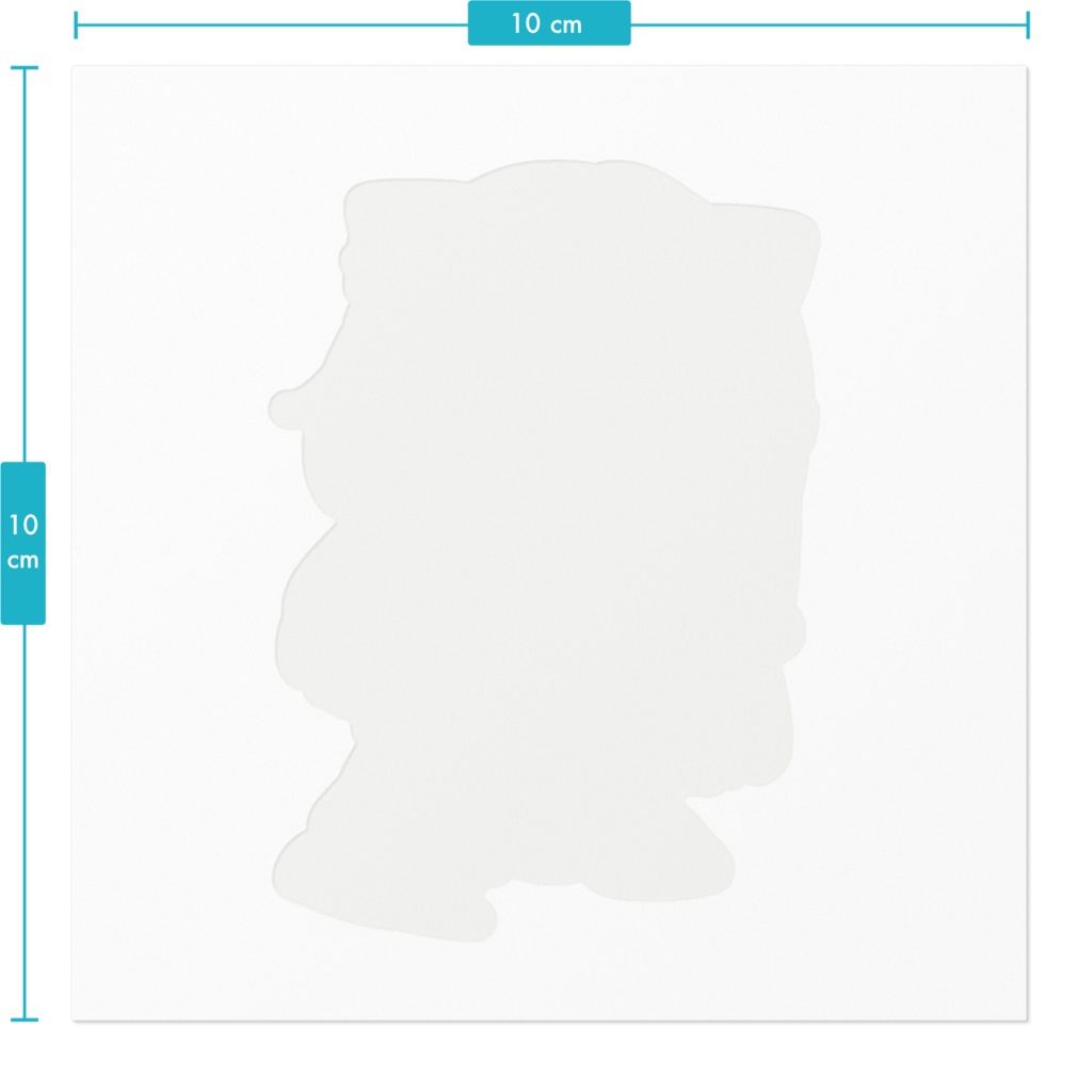 【2周年記念🎉】紗猫にあ🐾🔮 お祝い🎂ステッカー2024(100 x 100 mm)