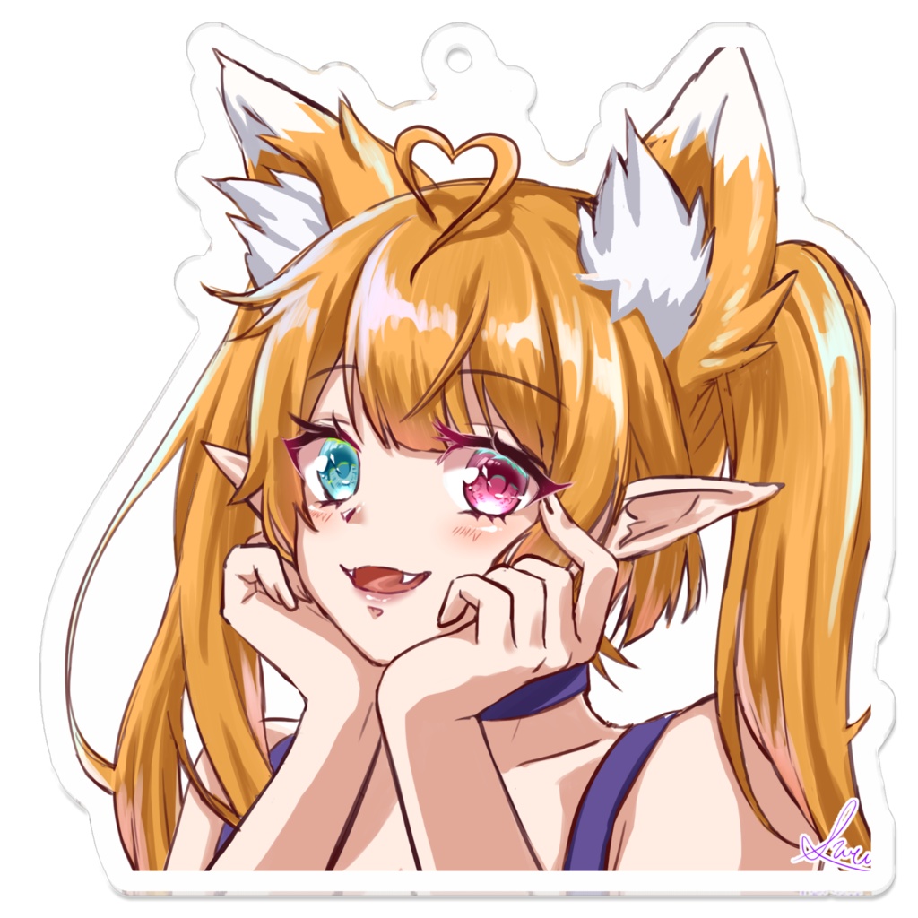 えりちゃのアクリルキーホルダー