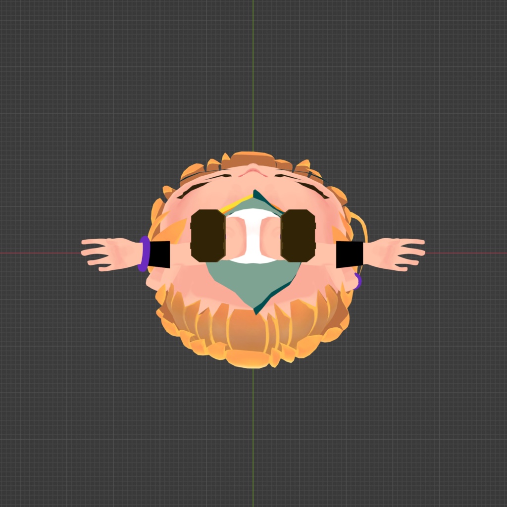 オリジナル3Dモデル『CHICHAN』