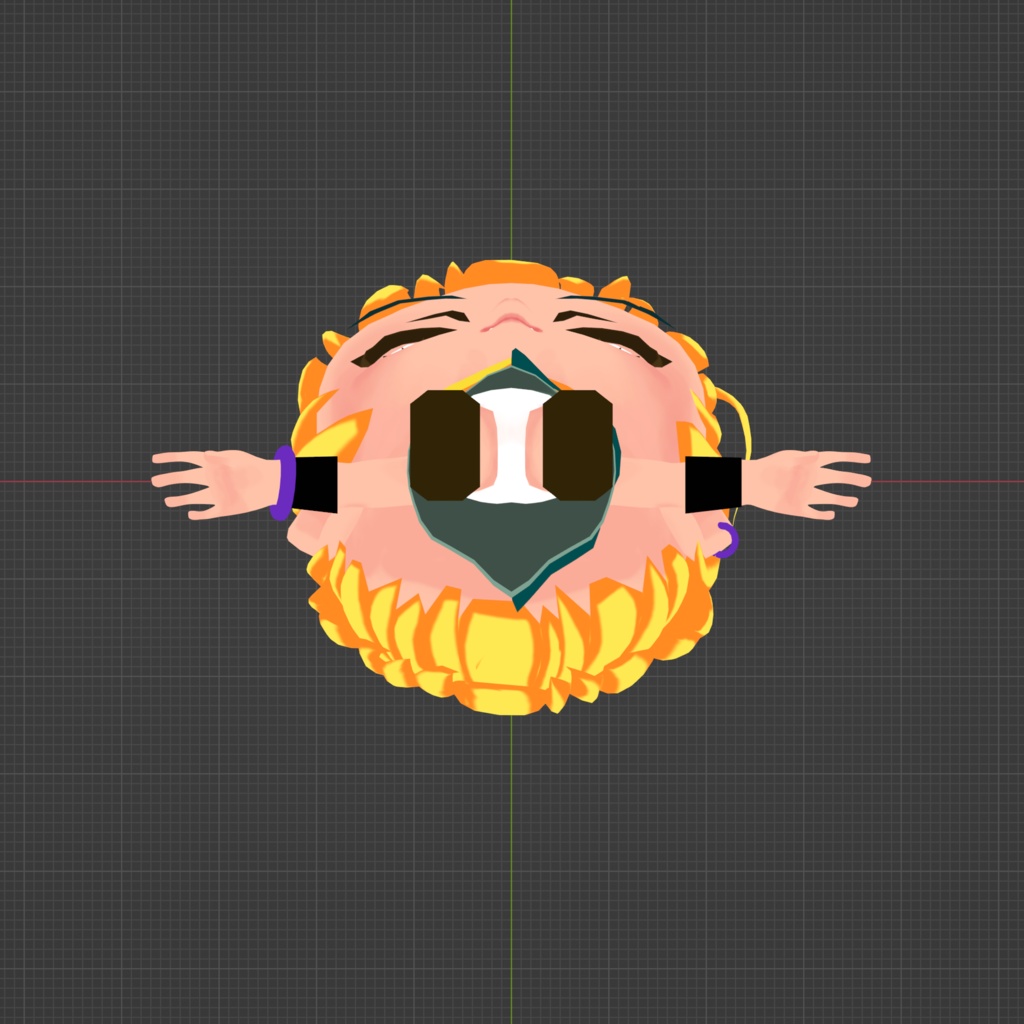 オリジナル3Dモデル『CHICHAN』