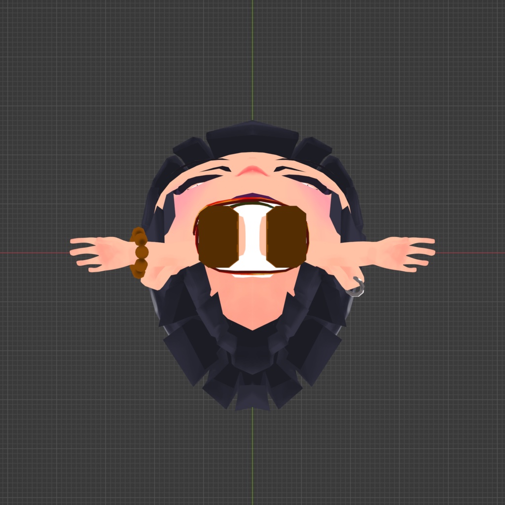 オリジナル3Dモデル『NAMUCHAN』