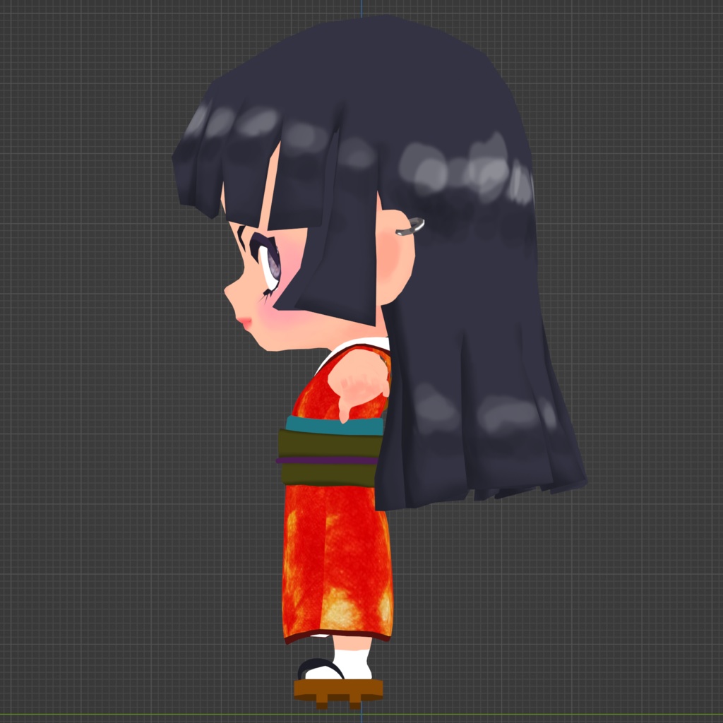 オリジナル3Dモデル『NAMUCHAN』