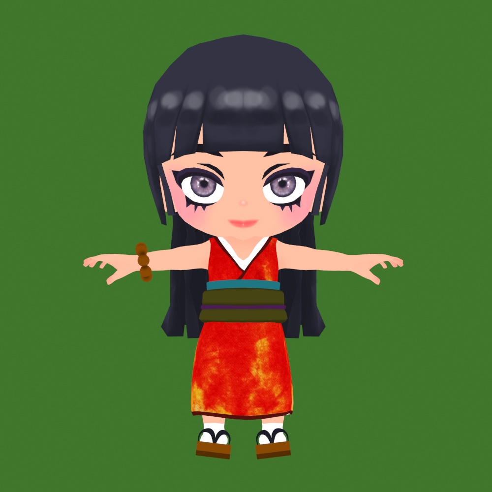 オリジナル3Dモデル『NAMUCHAN』