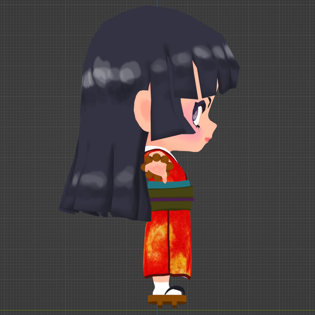 オリジナル3Dモデル『NAMUCHAN』