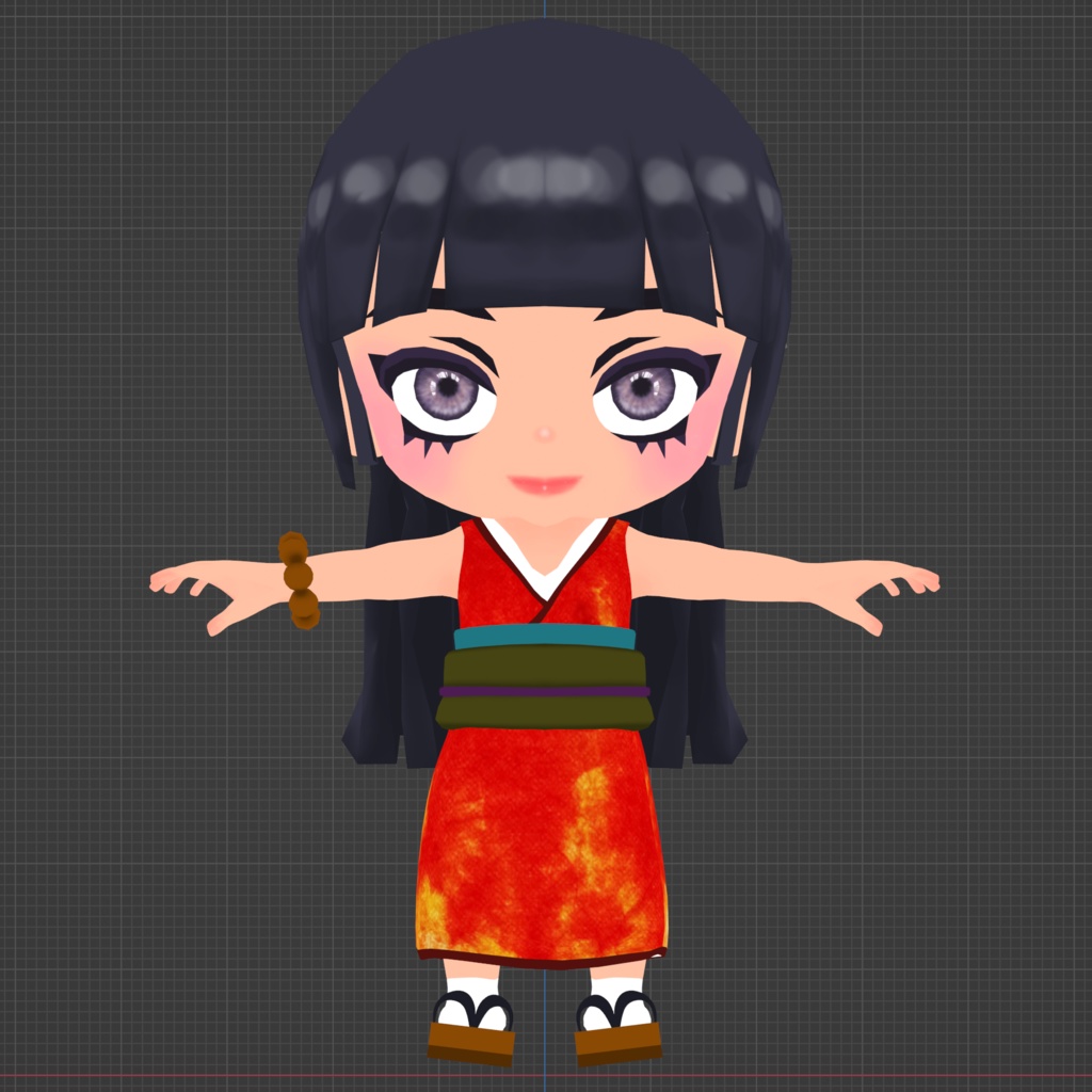 オリジナル3Dモデル『NAMUCHAN』