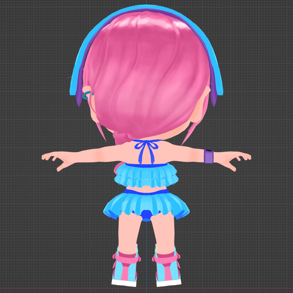 オリジナル3Dモデル『NEMUCHAN』