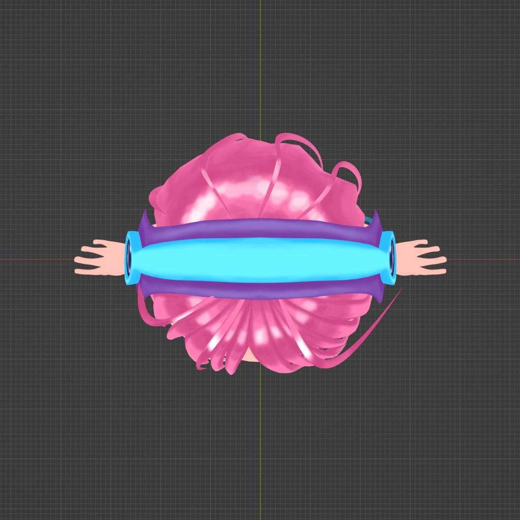 オリジナル3Dモデル『NEMUCHAN』