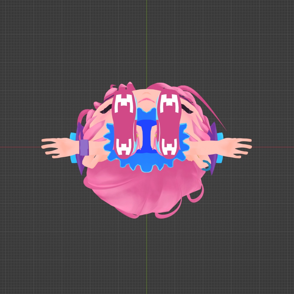 オリジナル3Dモデル『NEMUCHAN』