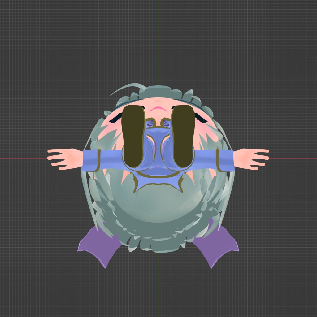 オリジナル3Dモデル『NYAN』