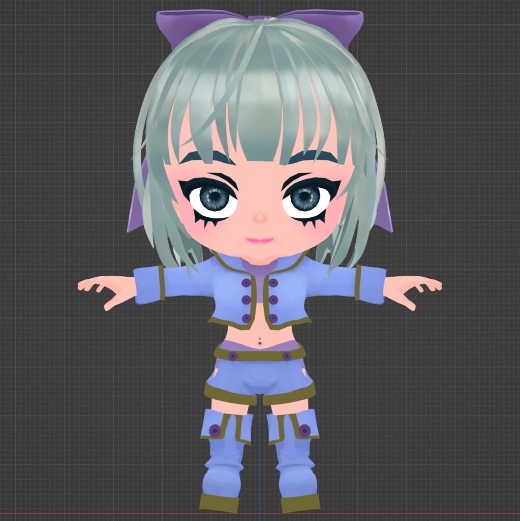 オリジナル3Dモデル『NYAN』