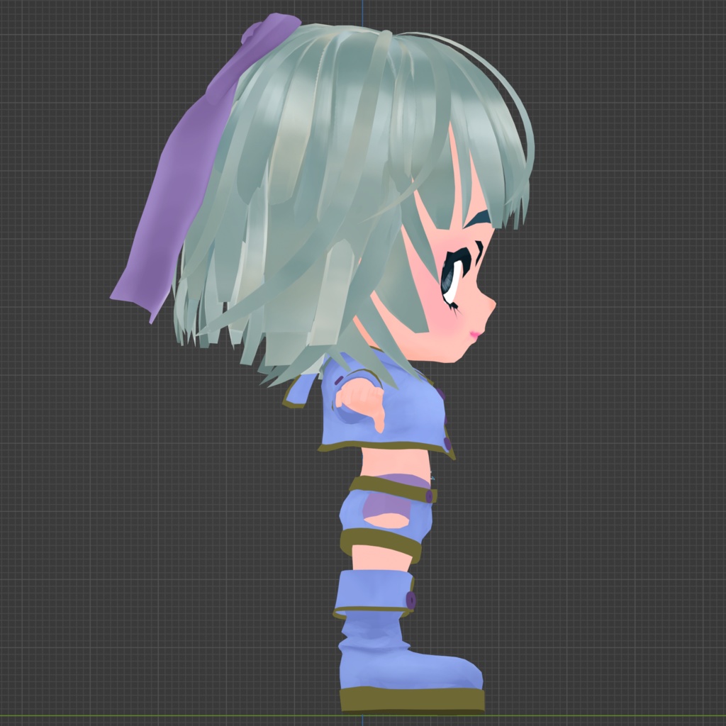 オリジナル3Dモデル『NYAN』