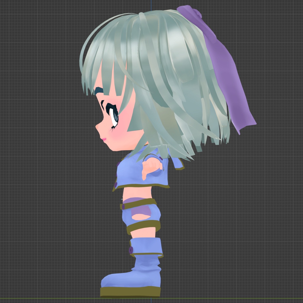 オリジナル3Dモデル『NYAN』