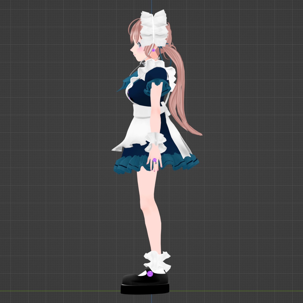 オリジナル3Dモデル『YUZU』