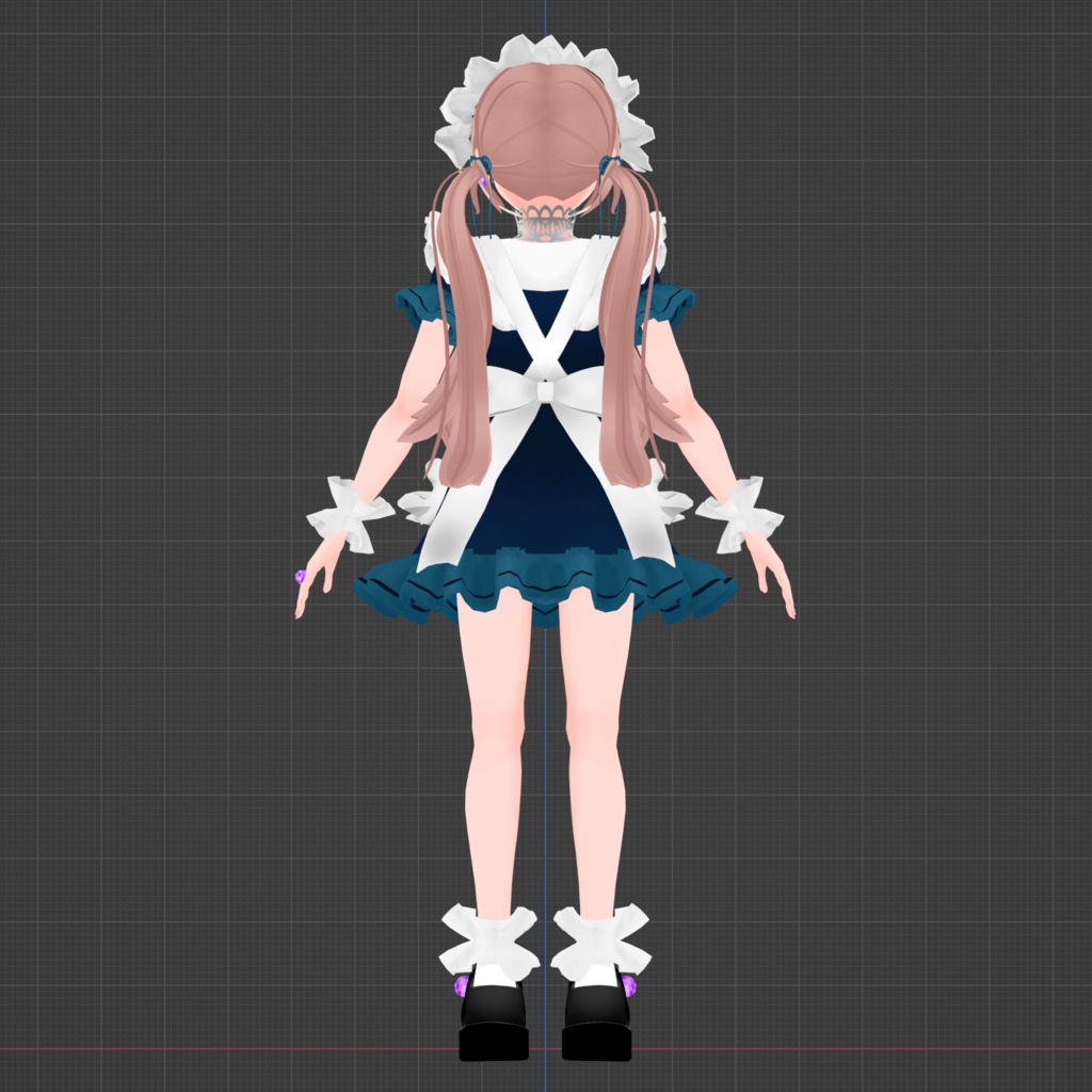 オリジナル3Dモデル『YUZU』