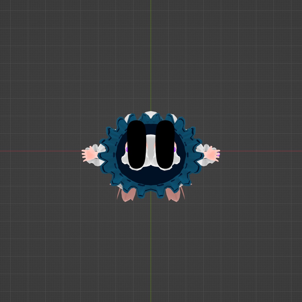 オリジナル3Dモデル『YUZU』