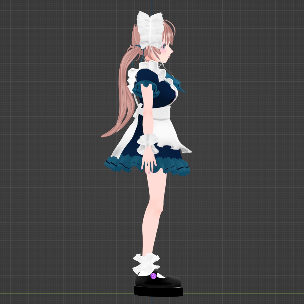 オリジナル3Dモデル『YUZU』