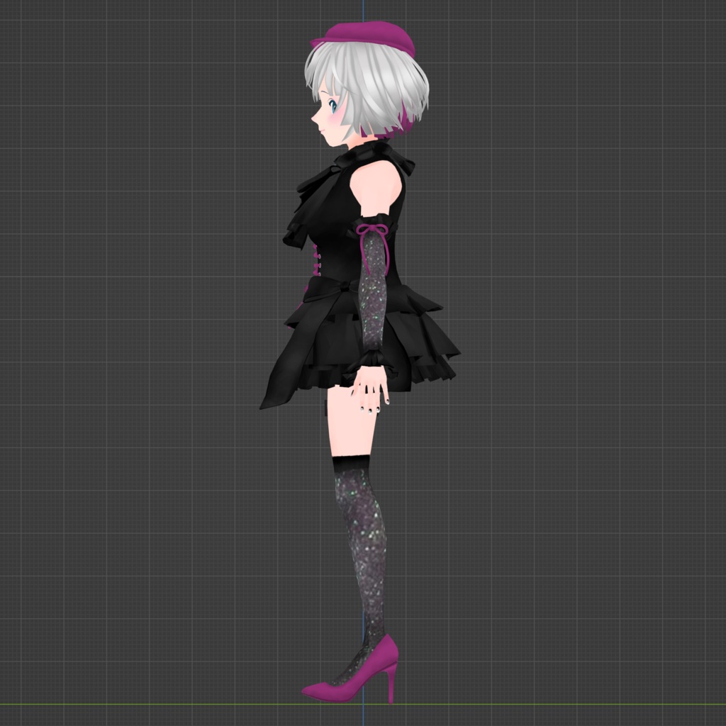 オリジナル3Dモデル『AZUKI』