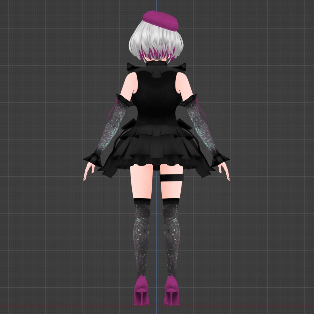 オリジナル3Dモデル『AZUKI』