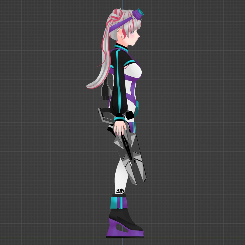 オリジナル3Dモデル『SHEN』