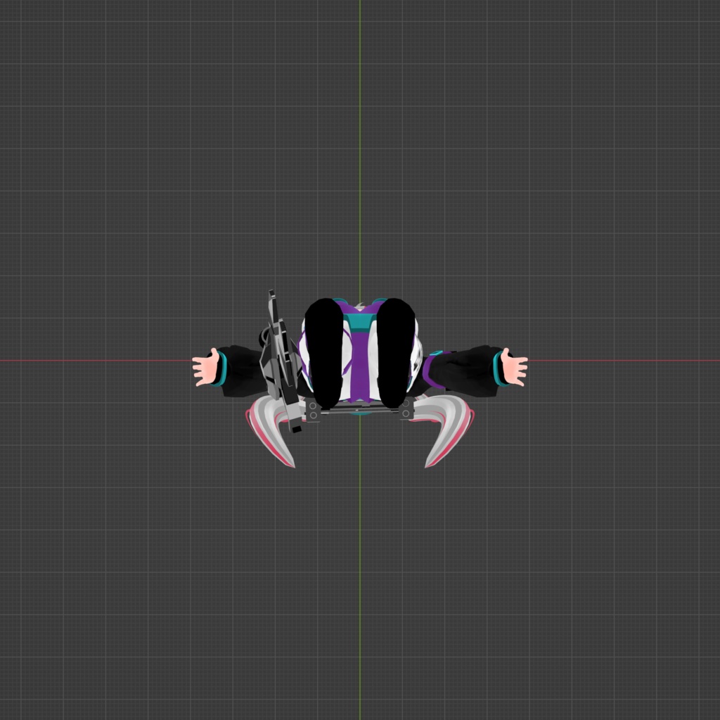 オリジナル3Dモデル『SHEN』