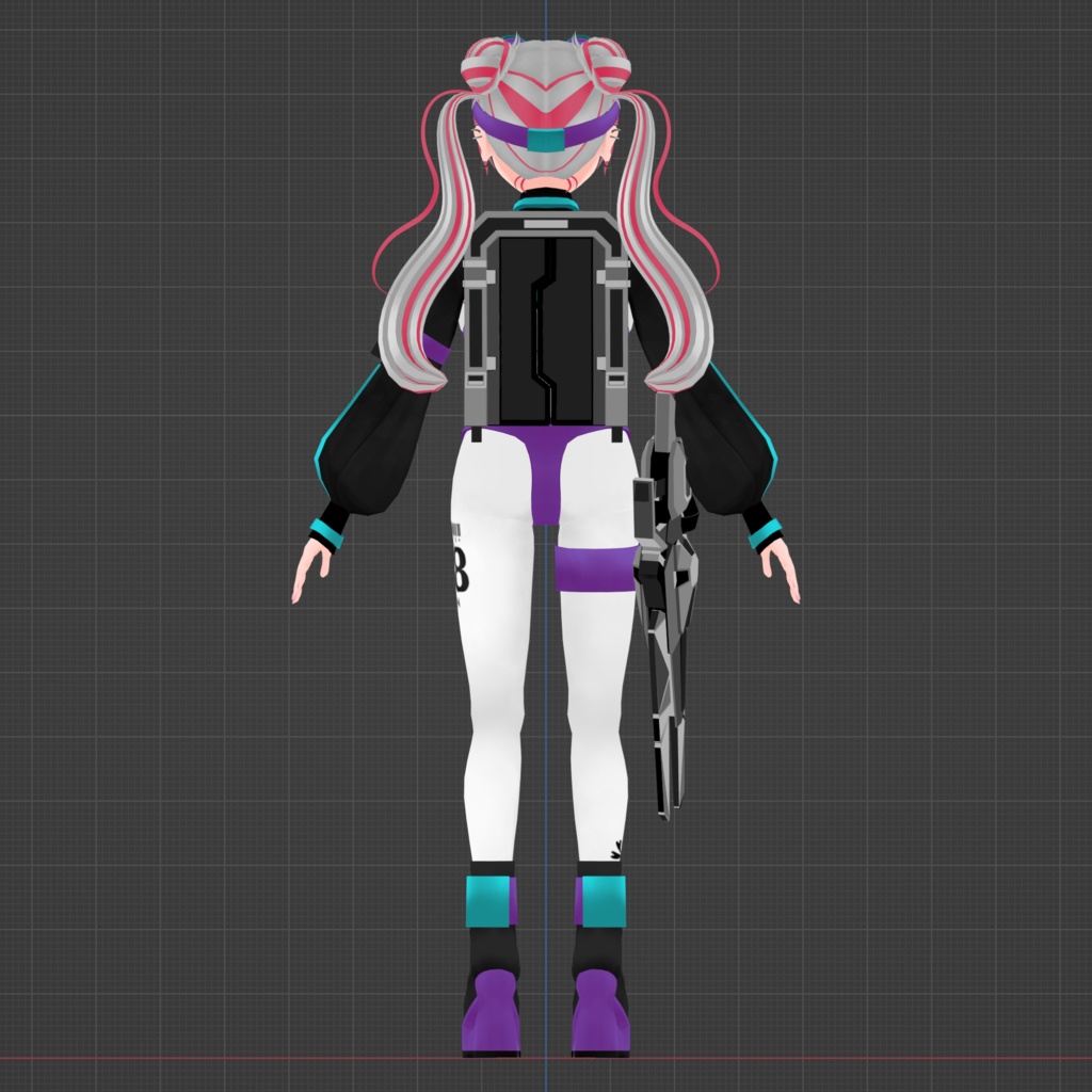 オリジナル3Dモデル『SHEN』