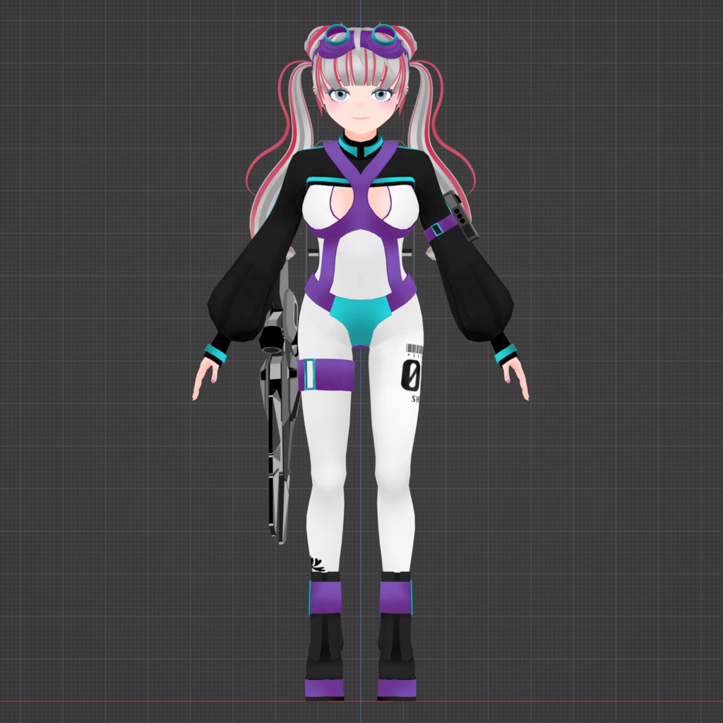 オリジナル3Dモデル『SHEN』