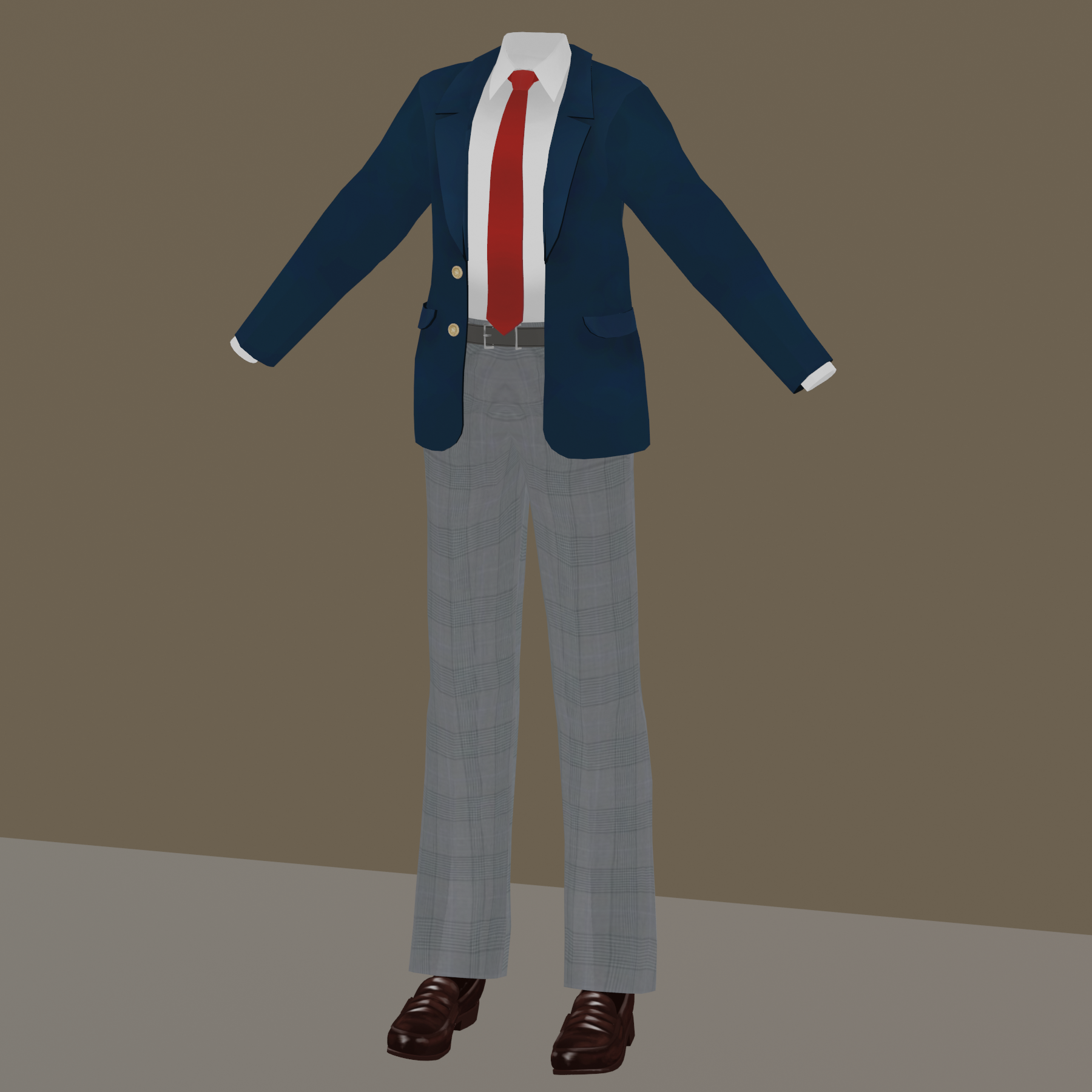 オリジナル3Dモデル『KOSEのコスチューム』blendファイル