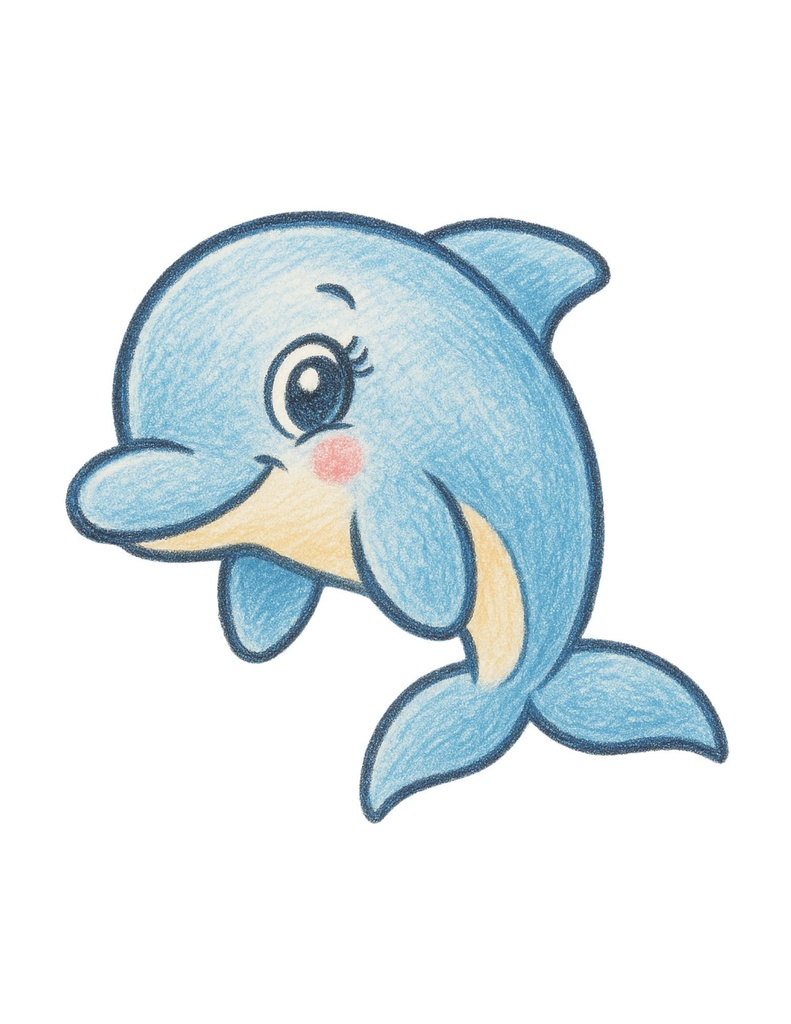 🌊 わくわく海のいきものセット 第1章:イルカ 潮風とルル 🐬