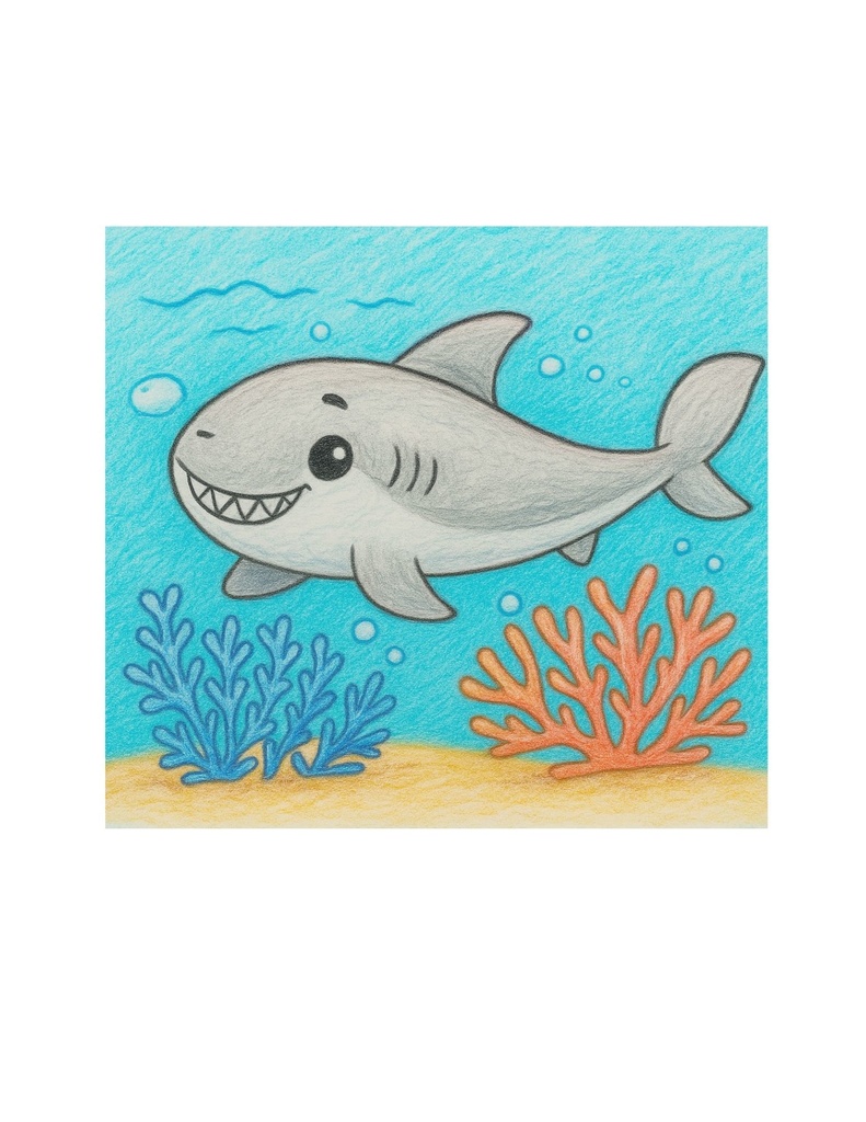 🌊 わくわく海のいきものセット 第6章:サメのシャー