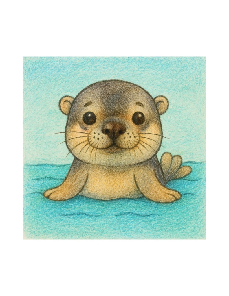 🌊 わくわく海のいきものセット 第7章:アシカ しぶきと ズンタ