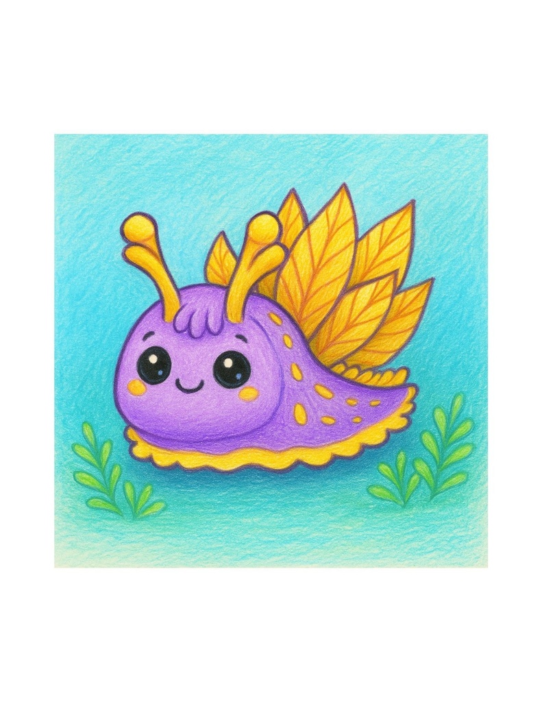 🌊 わくわく海のいきものセット 第8章:ウミウシ ニーナ