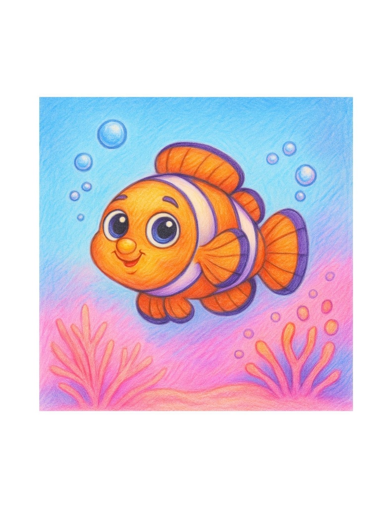 🌊 わくわく海のいきものセット 第10章:カクレクマノミ ミミ