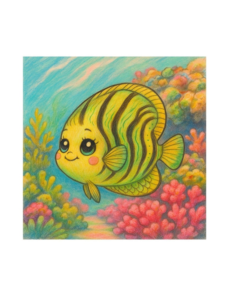 🌊 わくわく海のいきものセット 第11章:チョウチョウウオ ヒララ