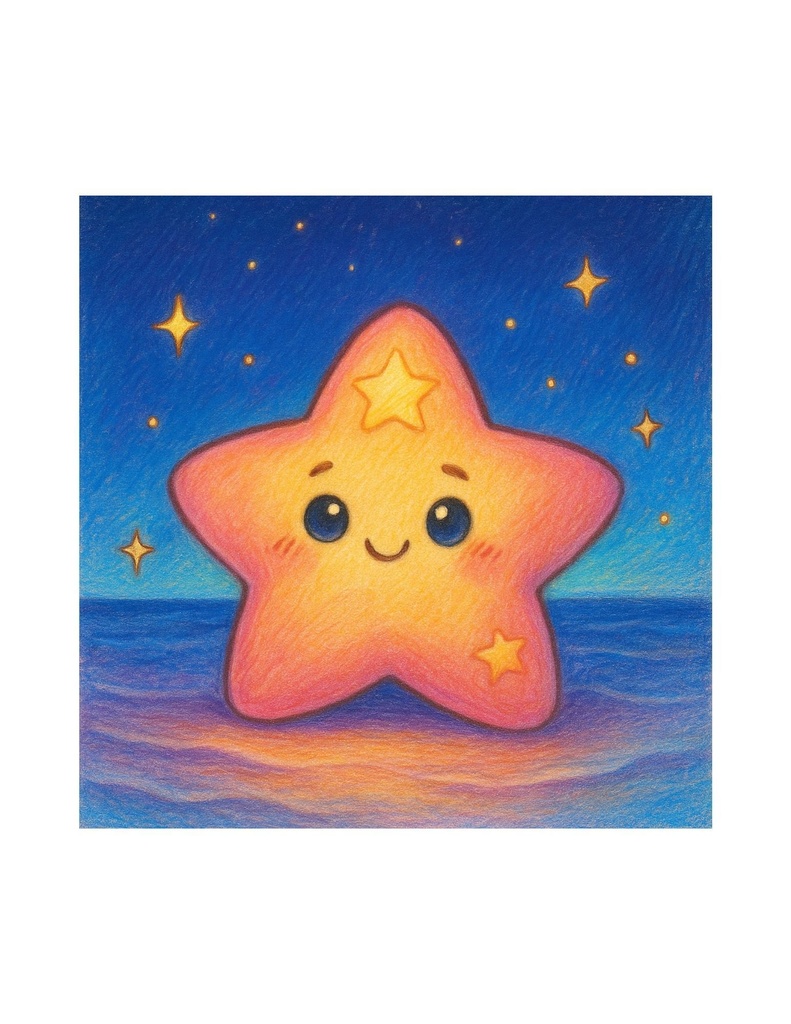 🌊 わくわく海のいきものセット 第12章:ヒトデ キララ