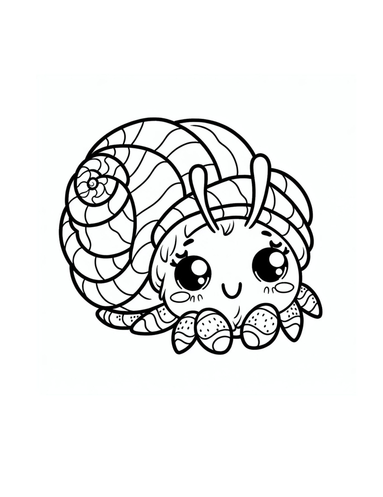 🌊 わくわく海のいきものセット 第13章:ヤドカリ クルリ